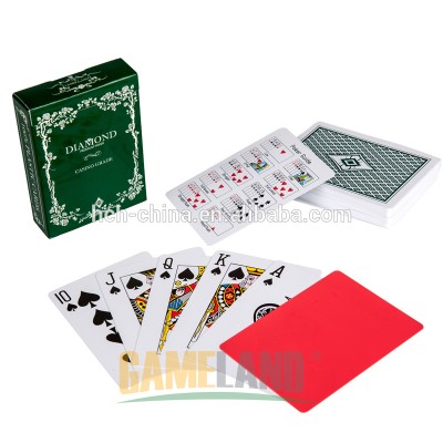 Casino Grade Custom Printed Poker Plastic Playing Card Manufacturer Custom Trading Cards